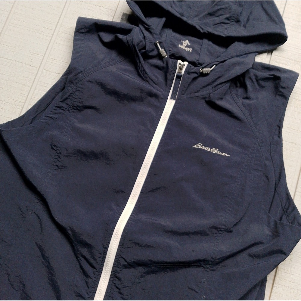 Eddie Bauer Travex Vest Women's Size 2XL Navy Blue Travel Hidden Pockets - XXL